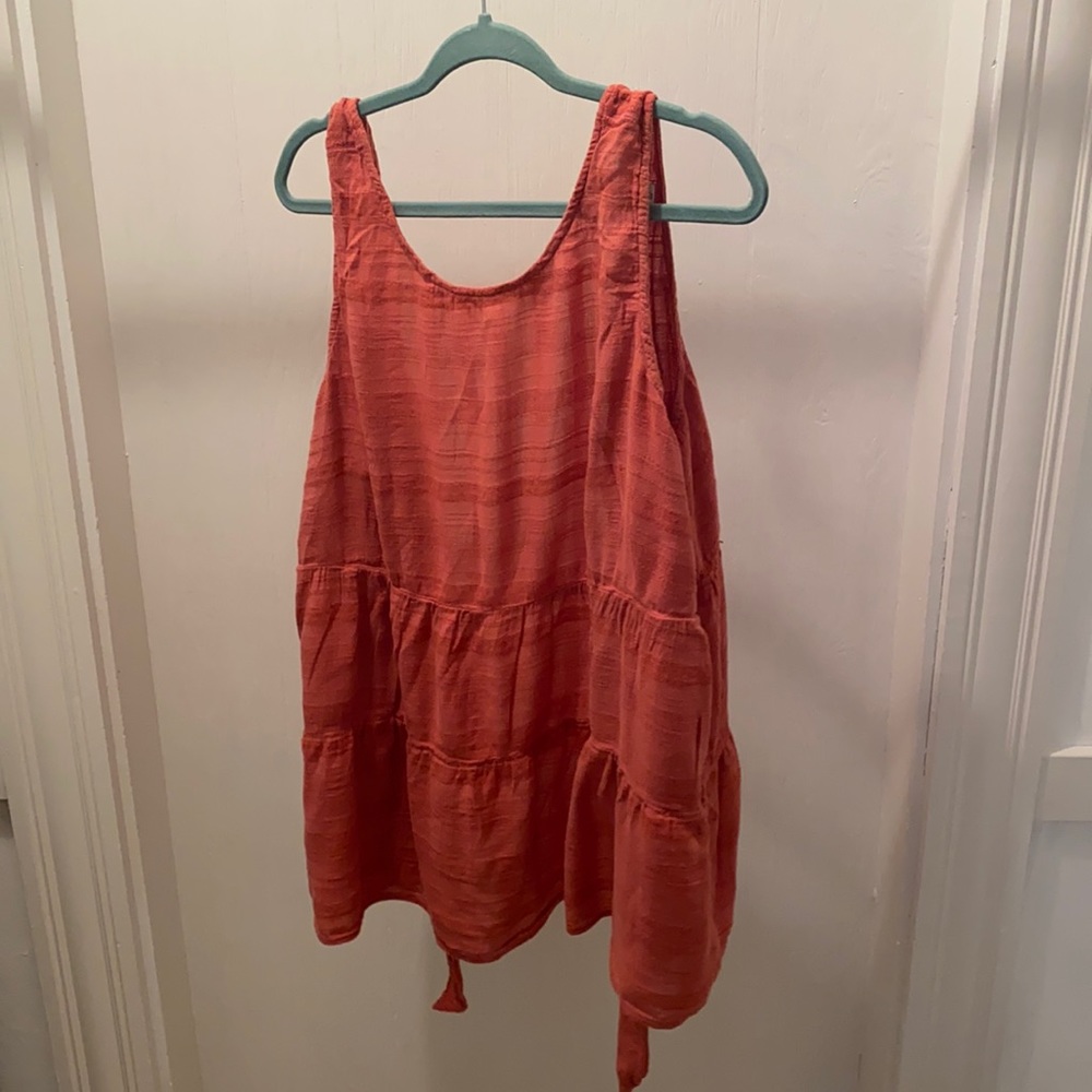 Tie up beach cover up